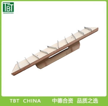Steel tooth plastering board